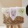 Natural Muslin Cotton Newborn Baby Face Towel &Saliva Towel Infant Handkerchief Set of 6 Sisley Baby + Lyle's Baby Elephant