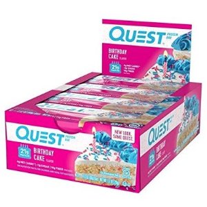 Quest Nutrition Protein Bar, Birthday Cake On Sale @ Amazon