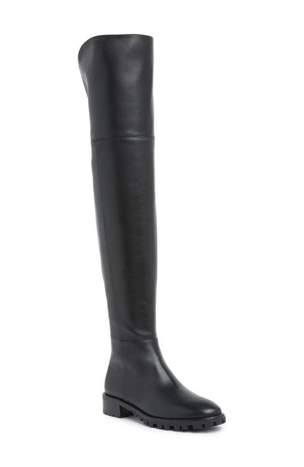 Amber Thigh-High Leather Boot