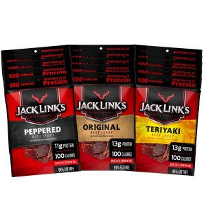 Jack Link's Beef Jerky Variety Pack 1.25 oz (Pack of 15)