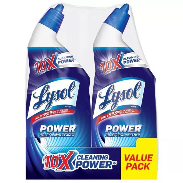 Toilet Bowl Cleaner - Power Twin Pack - 24oz/2pk