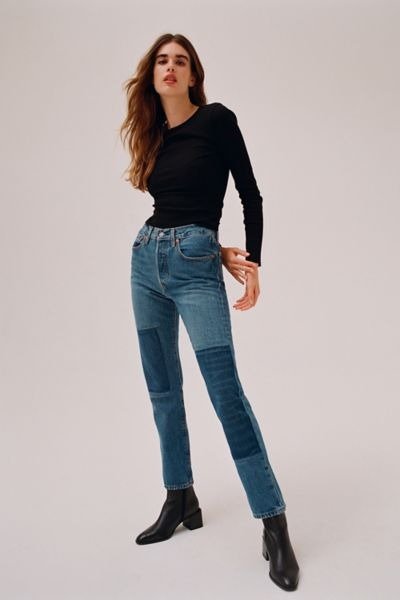 Levi’s 501 Straight Leg Jean – Patching In