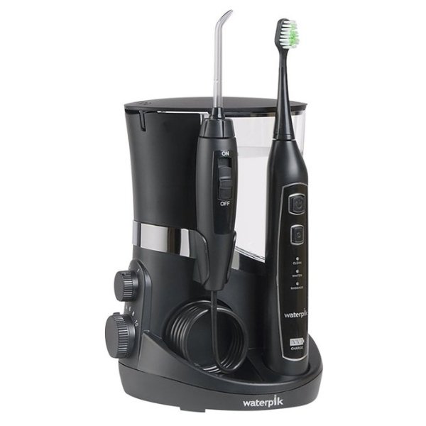 Waterpik - Complete Care 5.0 Water Flosser and Triple Sonic Toothbrush - Black