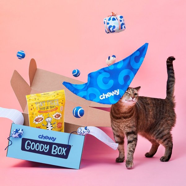 Chewy 猫猫惊喜礼盒促销 封面款仅$14.99