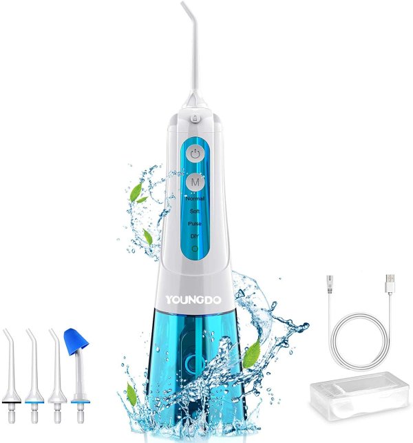 YOUNGDO Professional Cordless Dental Water Flosser 300ml