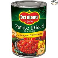 Del Monte 墨西哥胡椒哈瓦那辣味番茄丁 14.5oz 12罐