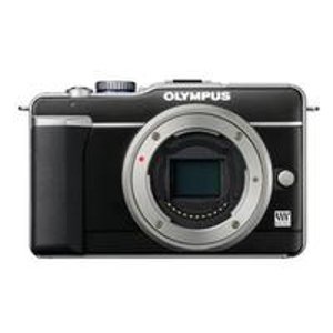 奥林巴斯 PEN E-PL1 Micro 4/3 数码相机机身(黑色)