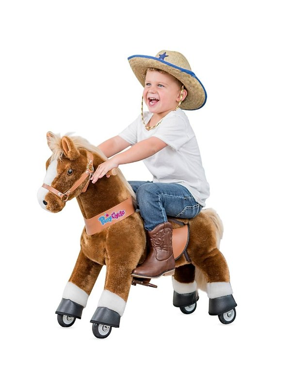 可以骑行的小马，适合3-5岁，可放音乐
