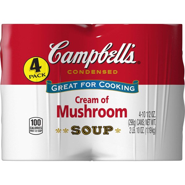 Condensed Cream of Mushroom Soup (4 Count)