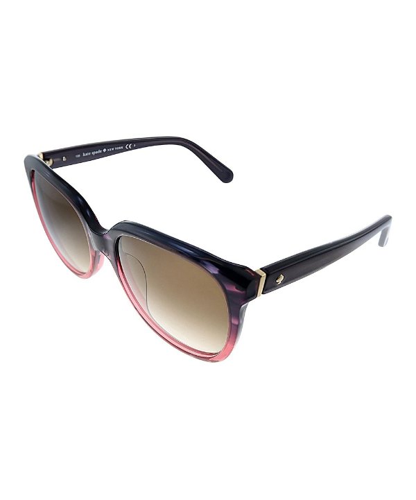 Pink Havana Oval Sunglasses