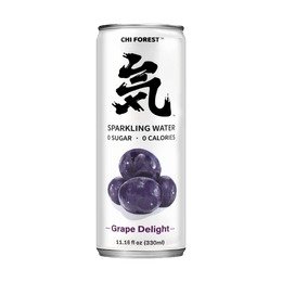 Genki Forest Sparkling Water Grape Delight 330ml