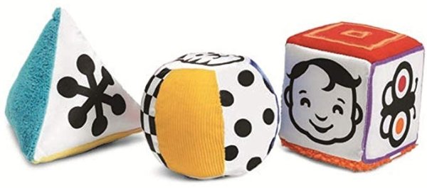 Manhattan Toy Wimmer-Ferguson Mind-Shapes Multi-Sensory Soft Activity Shape Set