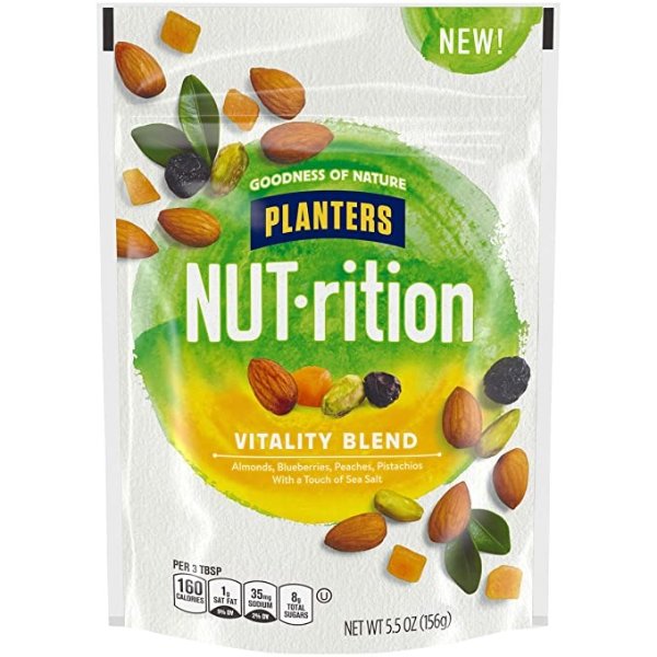 Vitality Blend Snack Nuts Mix (5.5 oz Bag)