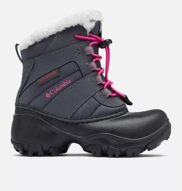 Little Kids’ Rope Tow™ Waterproof Faux-Fur Trim Boot | Columbia Sportswear