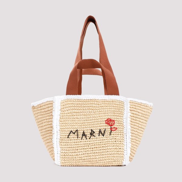 Marni Shopping Small Handbag SHMP0121L0.P6769-ZO761 NATURAL | IlDuomo
