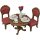 Calico Critters Chic Dining Table Set