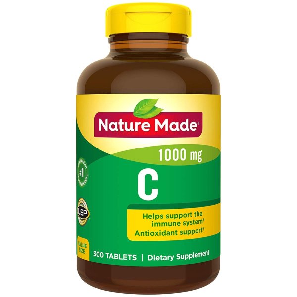 Vitamin C 1000mg, 300 Tablets