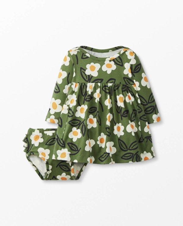 Baby Dress & Bloomer Set