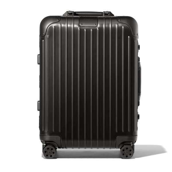 Original Cabin Carry-On Aluminum Suitcase | Black | RIMOWA