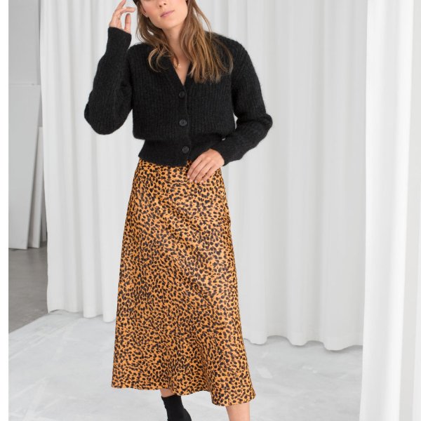 Leopard Print Midi Skirt - Leopard Print - Midi skirts - & Other Stories