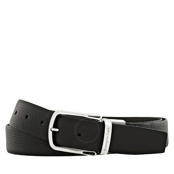 Men's XXL Reversible Belt- Dark Grey/Brown- 43"