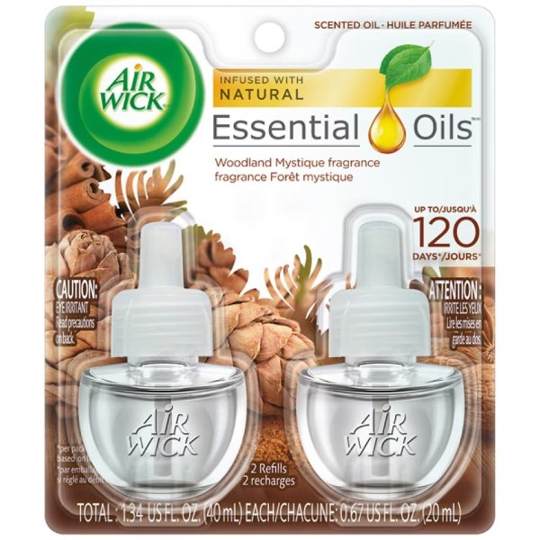 Plug In Scented Oil with Essential Oils, Air Freshener