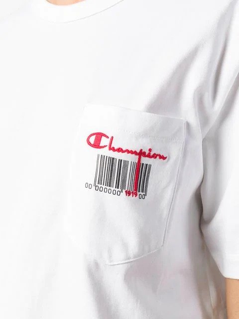 barcode detail T-shirt