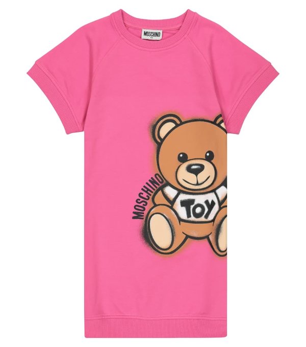 泰迪熊T恤裙