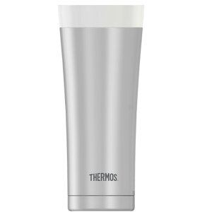 Thermos 16 Ounce Vacuum Insulated Stainless Steel Travel Tumbler, Stainless Steel