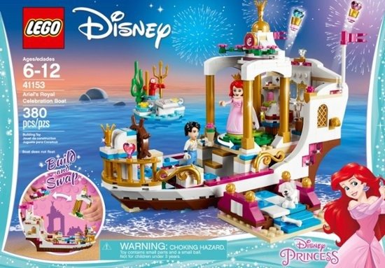 Disney Ariel's Royal Celebration Boat 41153