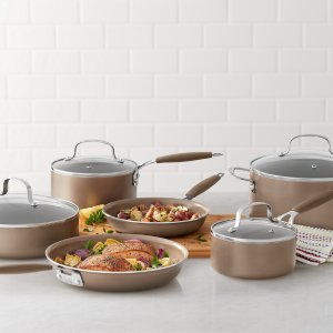 Food Network 10-pc. Ceramic Cookware Set