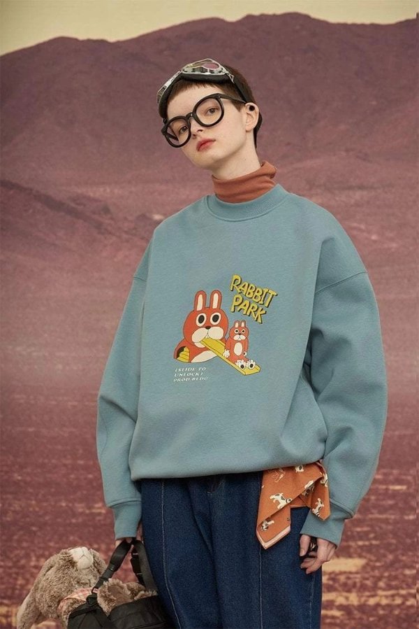 Rabbit Park Crewneck Sweatshirt