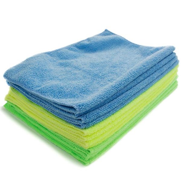 735 Microfiber Towel Cleaning Cloths, 12-Pack