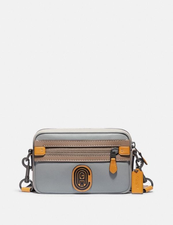 Academy Crossbody in Colorblock With Coach Patch