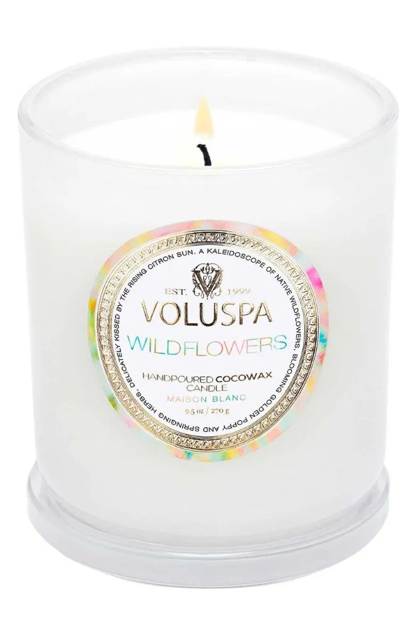 Wildflowers Classic Scented Candle