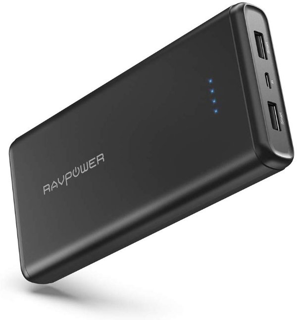 RAVPower 20000mAh 双USB口 大容量充电宝