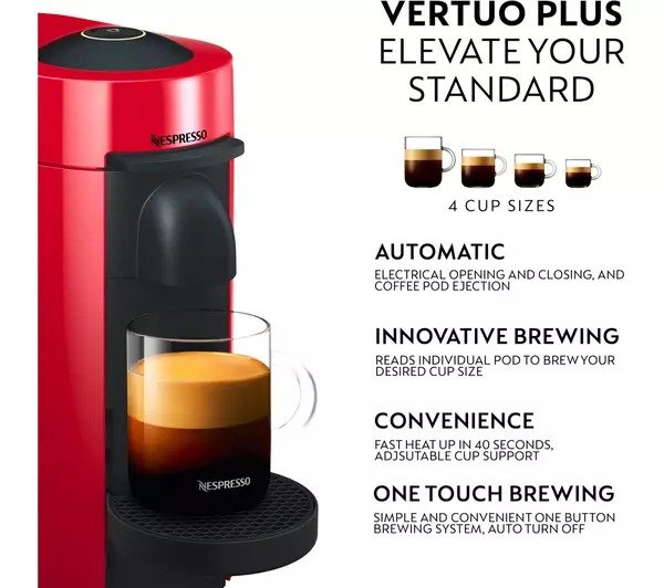 Magimix Vertuo Plus 11389 胶囊咖啡机
