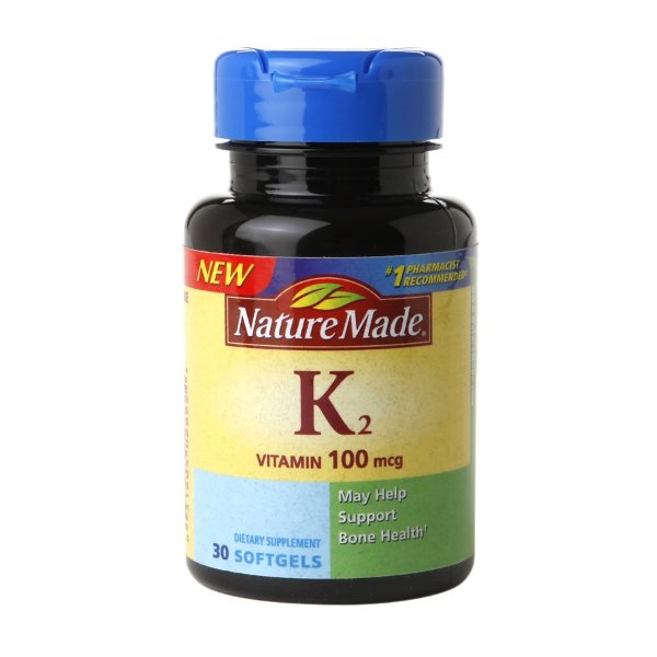 Vitamin K2 100 mcg, 补充剂