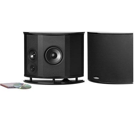 Polk Audio LSiM 702 F/X Surround Speakers, Black Gloss,Pair