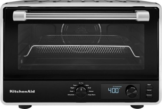 - Digital Countertop Oven with Air Fry - Black Matte
