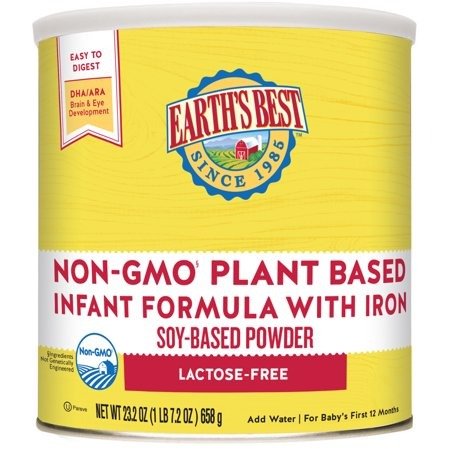 Non-GMO Soy Plant Based Infant Powder Formula with Iron, Omega-3 DHA & 6 ARA, 23.2 oz.