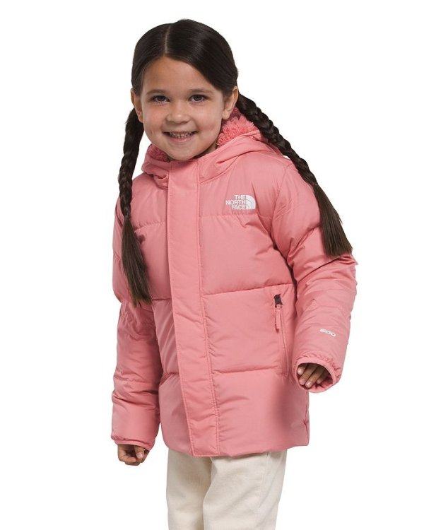Unisex North Hooded Puffer Jacket - Little Kid