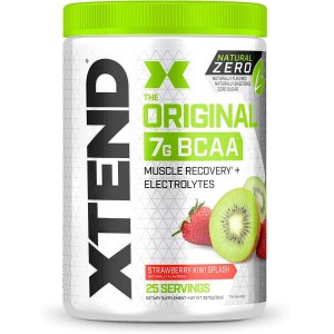 XTEND Natural Zero BCAA Powder Strawberry Kiwi Splash