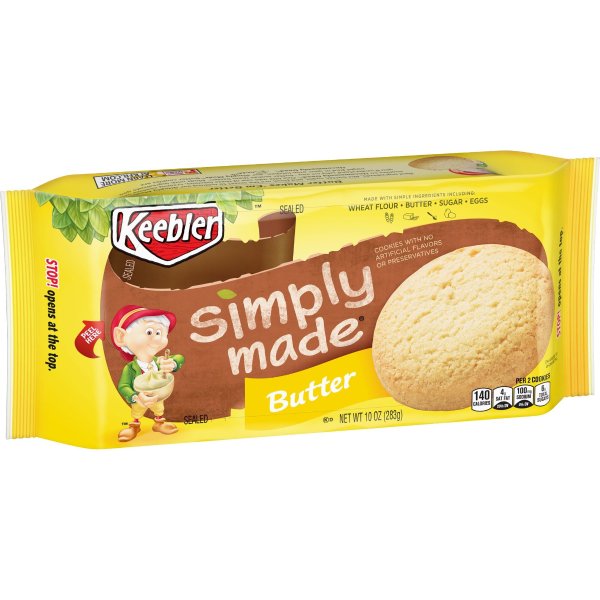 Simply Made Butter Snack Cookies 10 oz tray
