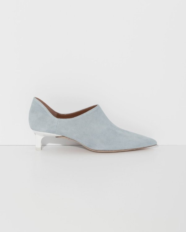 Grey + White Heel Este 高跟靴