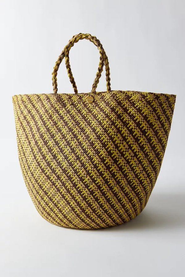 Canasto Large Straw Tote Bag