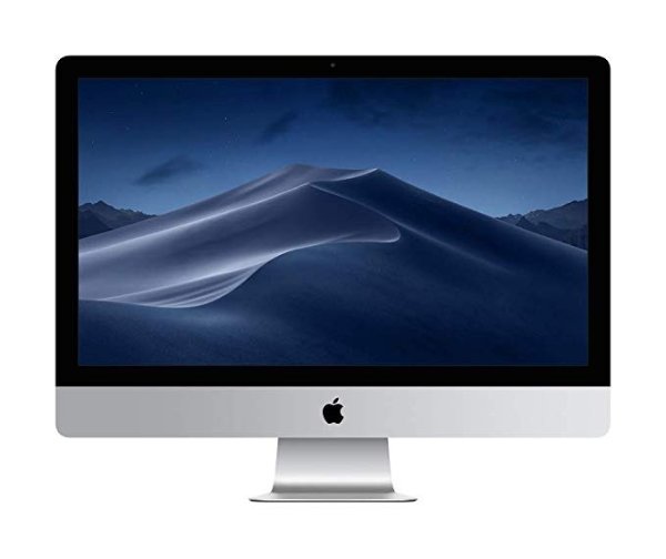 iMac (27" Retina 5K display, 3.4GHz quad-core Intel Core i5, 8GB RAM, 1TB) - Silver (Latest Model)