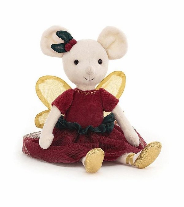老鼠仙子毛绒玩具, 11"
