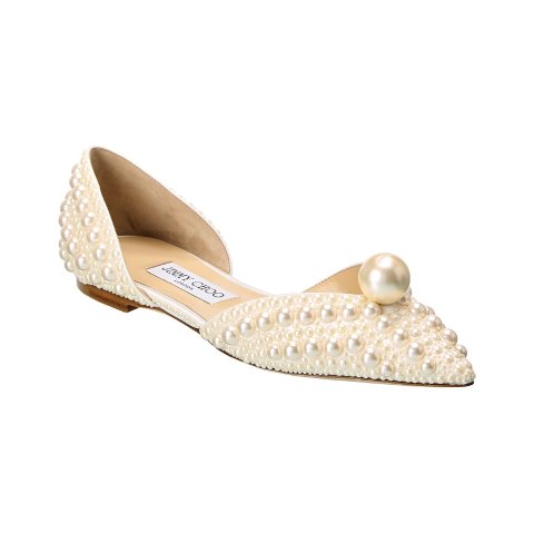 Jimmy ChooSabine Satin Flat