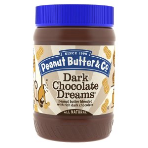 Peanut Butter & Co. Peanut Butter, Dark Chocolate Dreams, 16-Ounce Jars (Pack of 6)